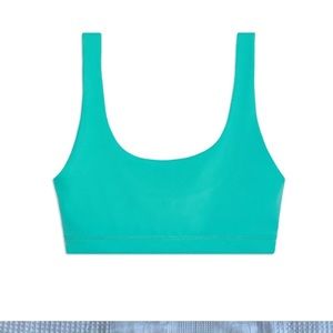 WeWoreWhat scoop bra top tile green size small